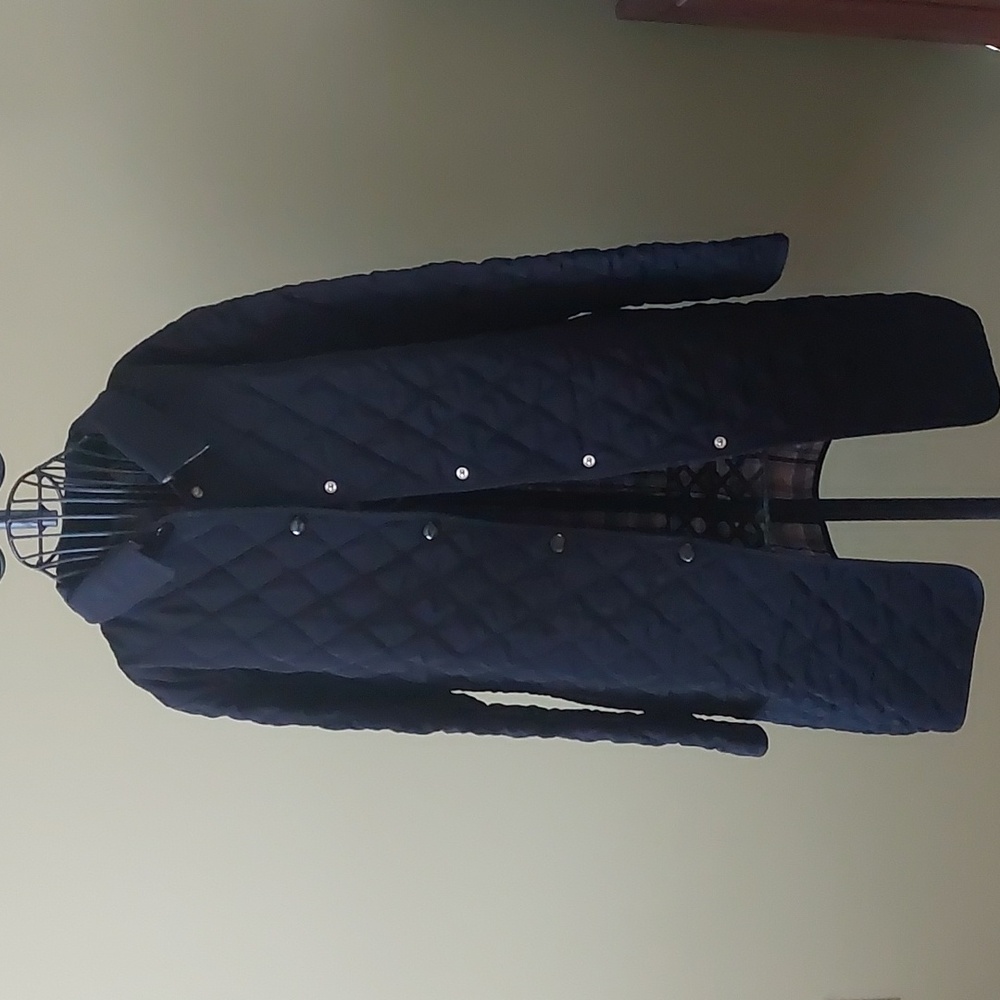 Black coat ,size M (9-10)